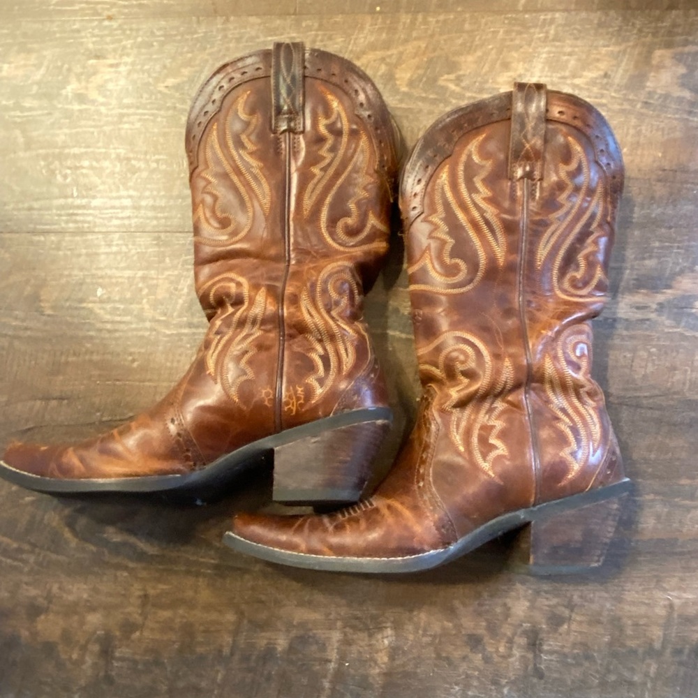 Ariat Leather Cowboy Boots